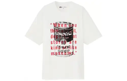 UNIQLO x Warhol X Kawamura T Shirt Unisex White