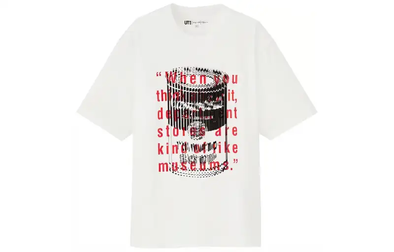 UNIQLO x Warhol X Kawamura T Shirt Unisex White