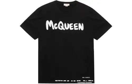 Alexander McQueen T Shirt Men's Black