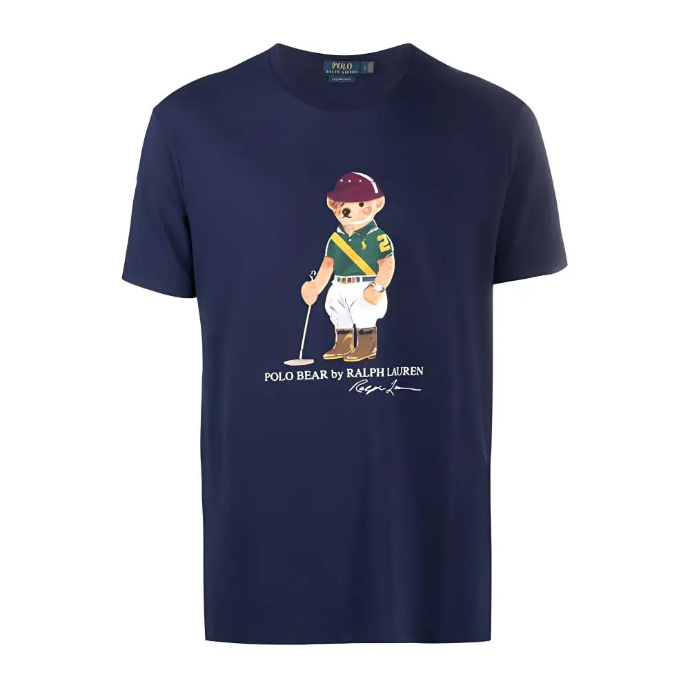 Polo Ralph Lauren Polo Bear T-Shirt Classic Version Men's Marine Blue