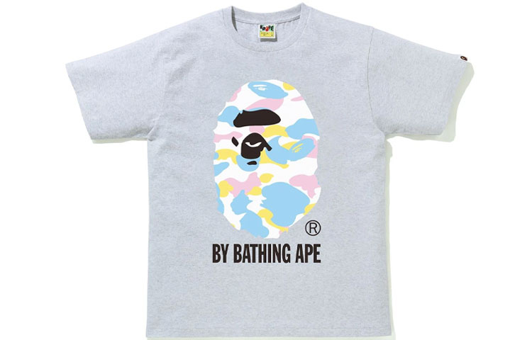 Мужская футболка A BATHING APE 1H30-110-033 (камуфляжная)