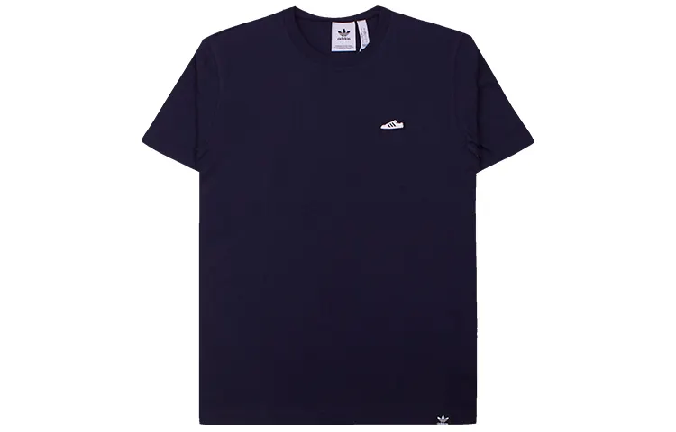 Adidas Originals T Shirt Unisex Dark Blue