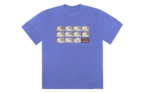 Travis Scott X McDonald's Menu Mono Logo Iii T Shirt