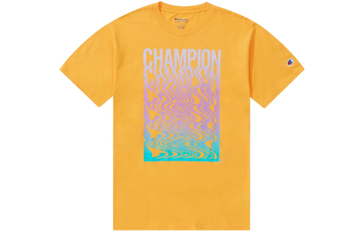 Champion T-Shirts Unisex Crew Neck Moderate Straight Fit
