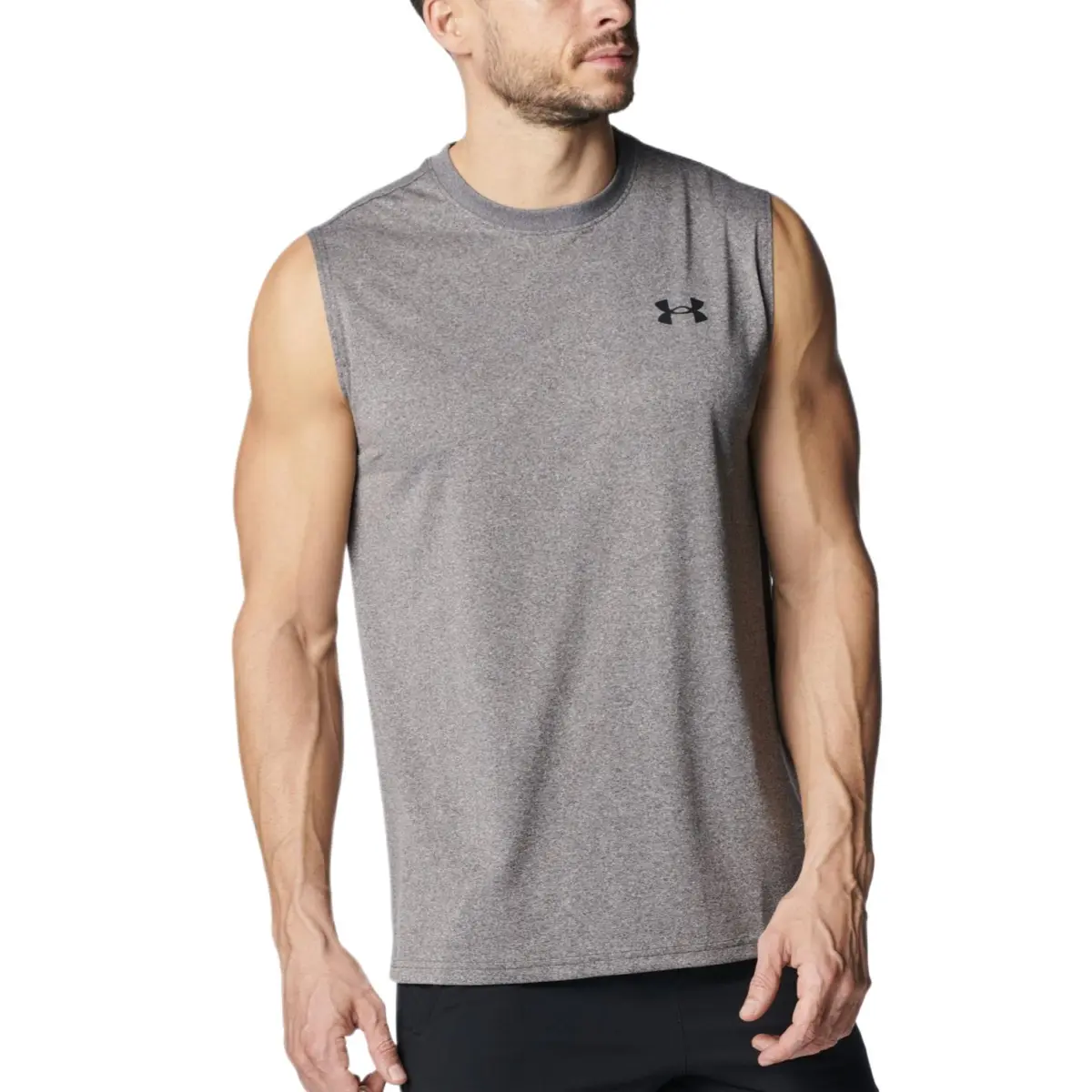 Under Armour Tech Tank Top Men's Carbon Heather