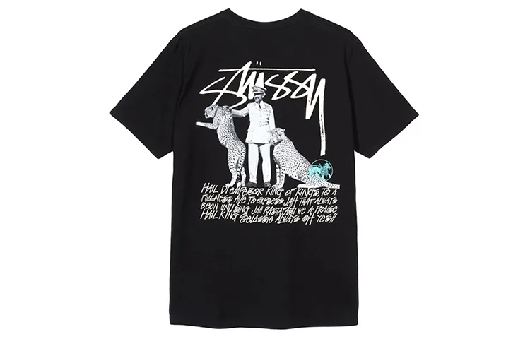 Stussy T Shirts Unisex Crew Neck Moderate Straight Fit