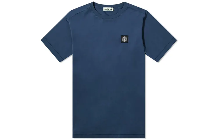 STONE ISLAND T Shirts Men's Crew Neck Moderate Straight Fit
