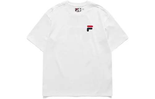 FILA FUSION Sports Life Collection T Shirt Unisex White