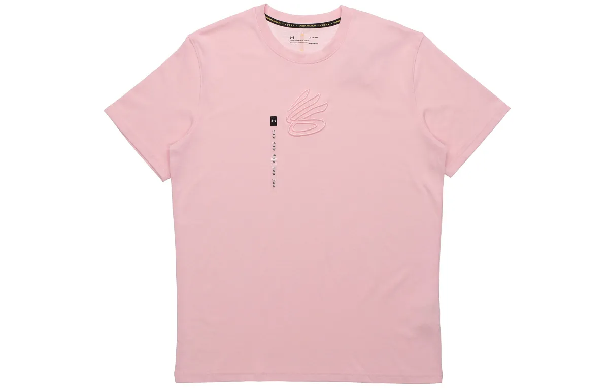 Under Armour T Shirt Men's Pink