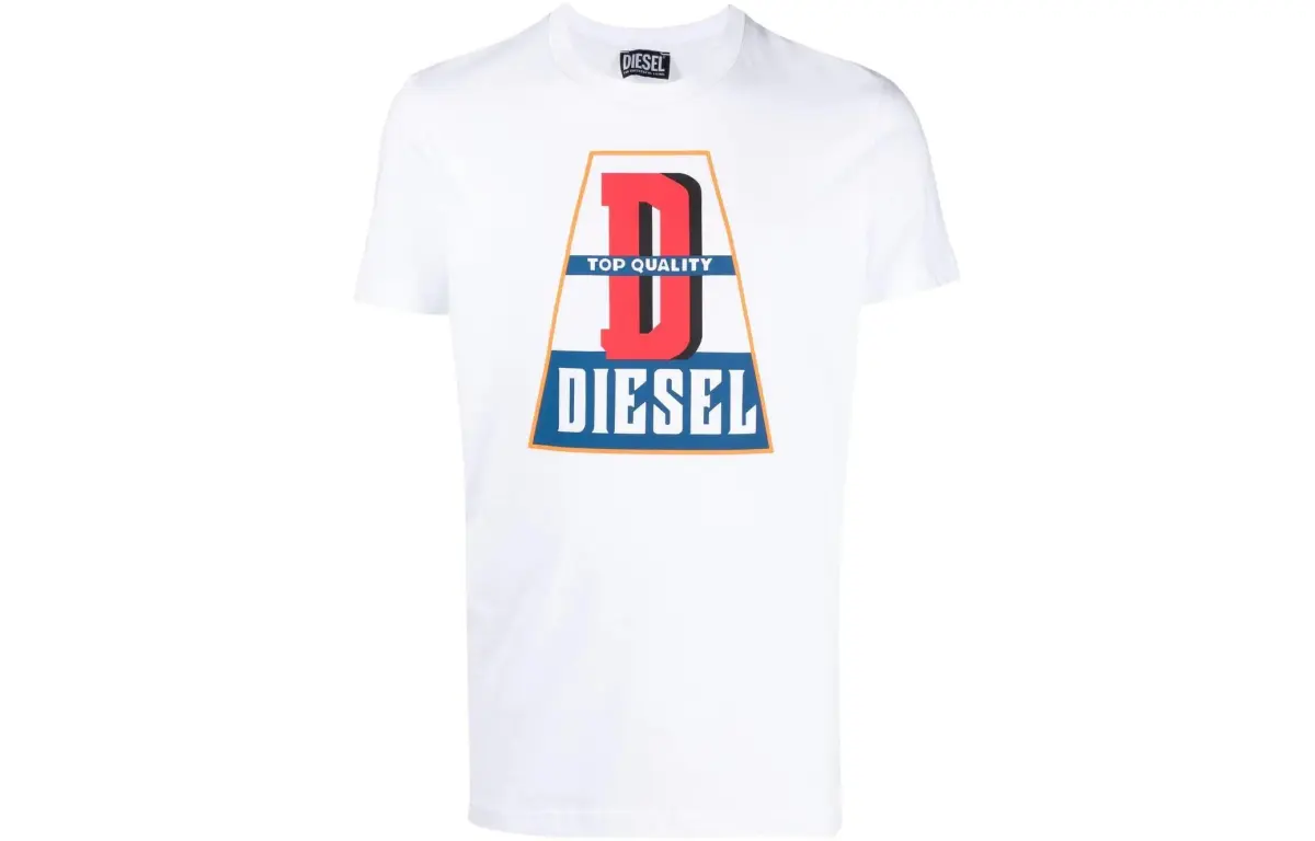 DIESEL SS23 T Shirt Men's White