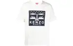 KENZO T Shirts Men's White Crew Neck Moderate Straight Fit