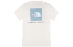 THE NORTH FACE T Shirts Men's Ivory Crew Neck Moderate Straight Fit