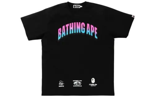 Bape Gradient College Relaxed Fit Tee