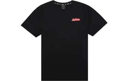 Skechers T Shirts Unisex Black 0018 Crew Neck Moderate Straight Fit