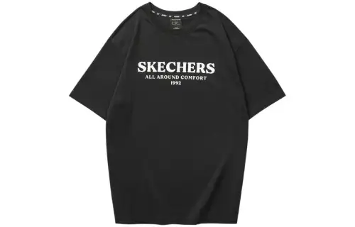 Skechers T Shirts Men's Crew Neck Moderate Straight Fit