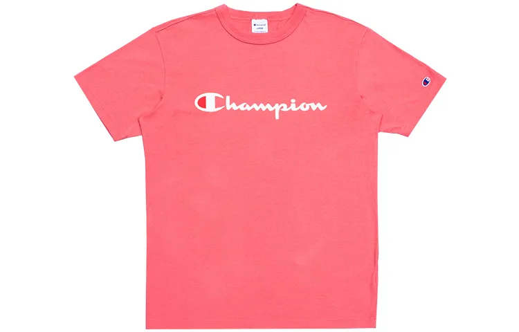 Champion T Shirt Japan Version Unisex Pink
