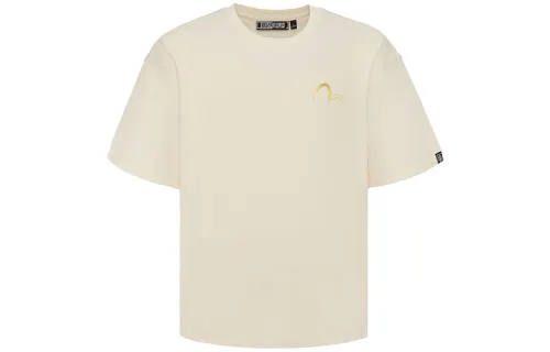 EVISU T Shirts Men's Crew Neck Moderate Straight Fit