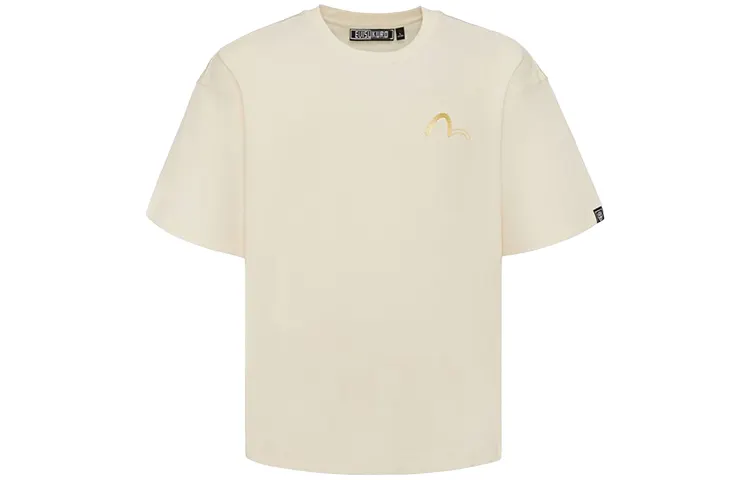 EVISU T Shirts Men's Crew Neck Moderate Straight Fit