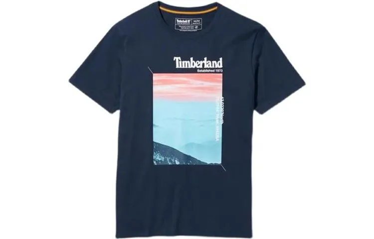 Timberland T Shirt Men's Royal Blue