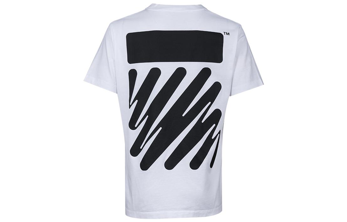 OFF-WHITE Wave Diag Slim Short-Sleeve Tee