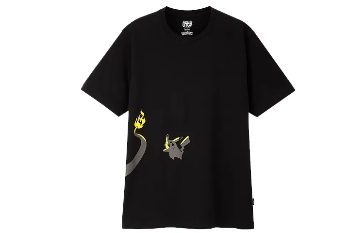 UNIQLO x Pokémon , T Shirt Unisex Black