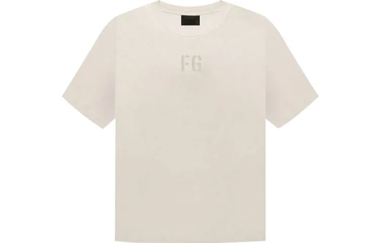 Fear Of God Seventh Season T Shirts Unisex White Crew Neck Moderate Straight Fit