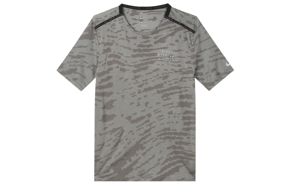 Nike Running T Shirt Men's Gray