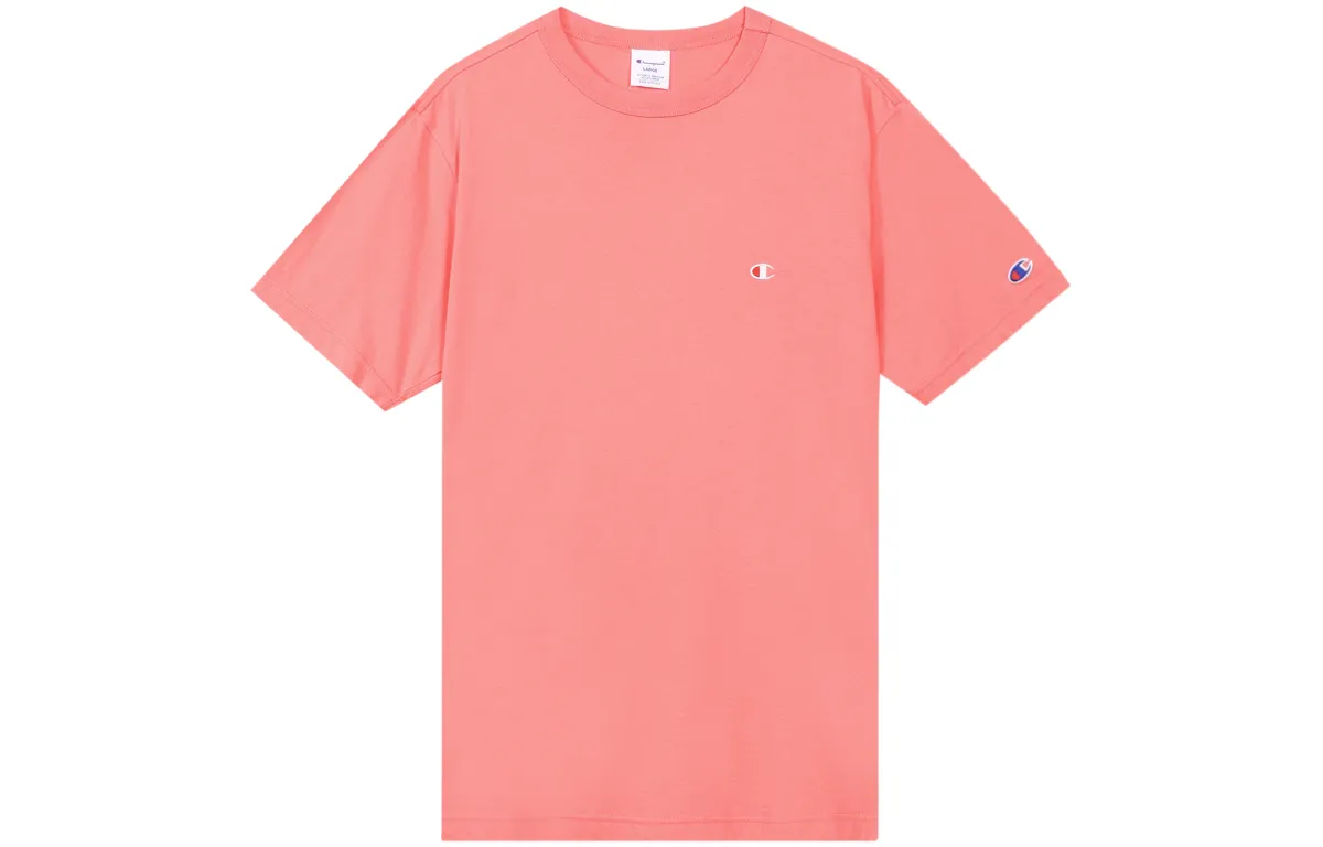 Champion T Shirt Japan Version Unisex Pink