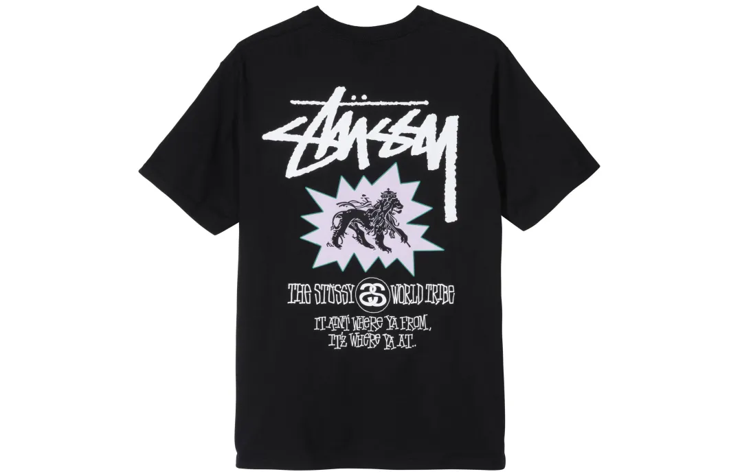 Stussy T Shirts Unisex Crew Neck Moderate Straight Fit