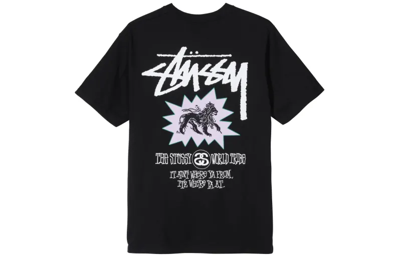 Stussy T Shirts Unisex Crew Neck Moderate Straight Fit