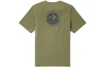 Timberland T Shirts Men's Kassel Green Crew Neck Moderate Straight Fit