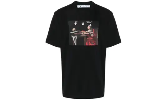 OFF WHITE Slim Fit Caravaggio T shirt
