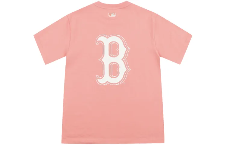 MLB Set-in Sleeve T-Shirt Unisex Pink