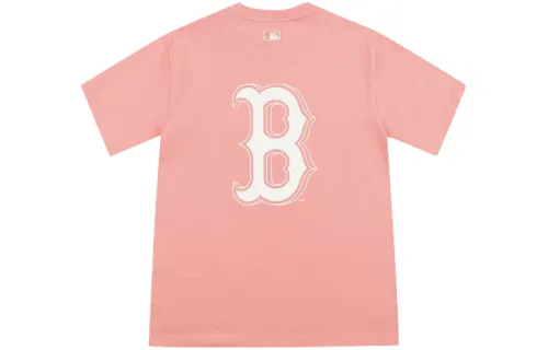 MLB Set-in Sleeve T-Shirt Unisex Pink
