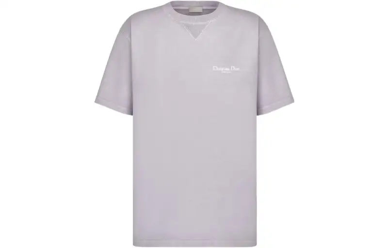 DIOR SS23 T Shirt Men's Light Purple