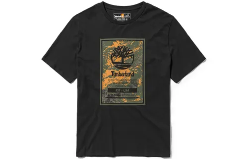 Timberland T Shirt Unisex Black