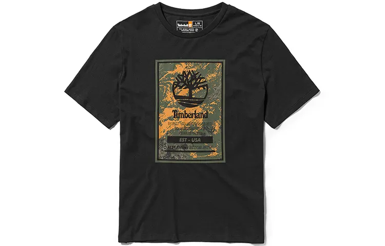 Timberland T Shirt Unisex Black