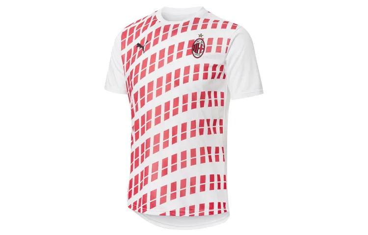 PUMA AC Milan T Shirt Men's White Red