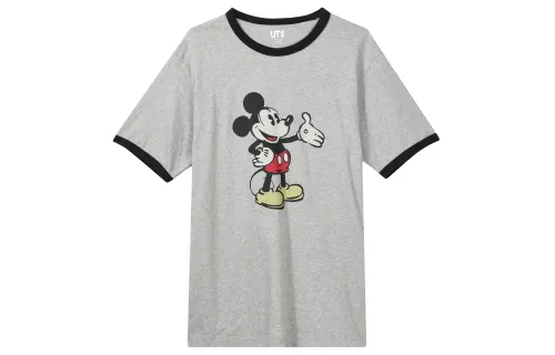 UNIQLO x Disney T Shirt Unisex Gray