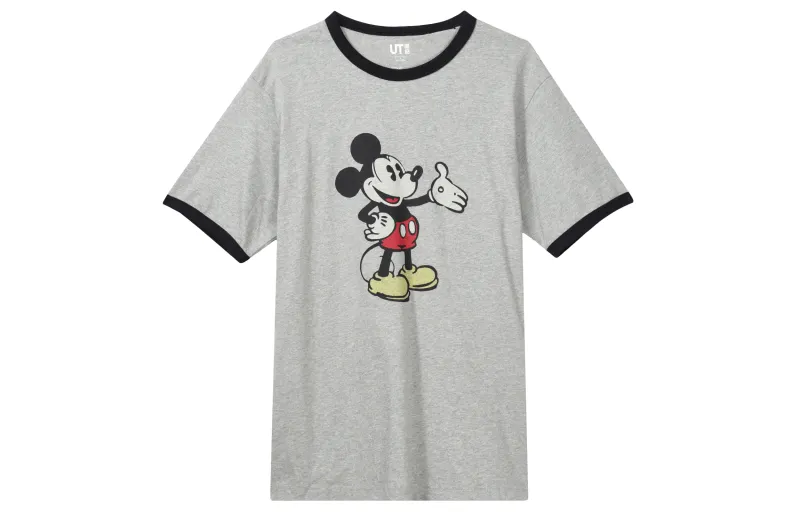 UNIQLO x Disney T Shirt Unisex Gray