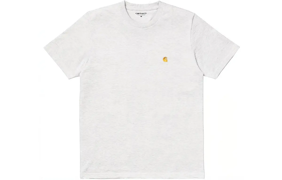 Carhartt WIP Logo Embroidered Crewneck T Shirt