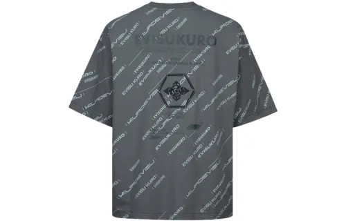 EVISU T Shirts Unisex Crew Neck Moderate Straight Fit