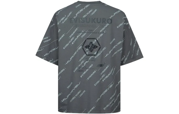 EVISU T Shirts Unisex Crew Neck Moderate Straight Fit