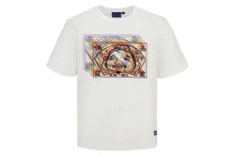 EVISU x CHENGUANXI T Shirt Men's White