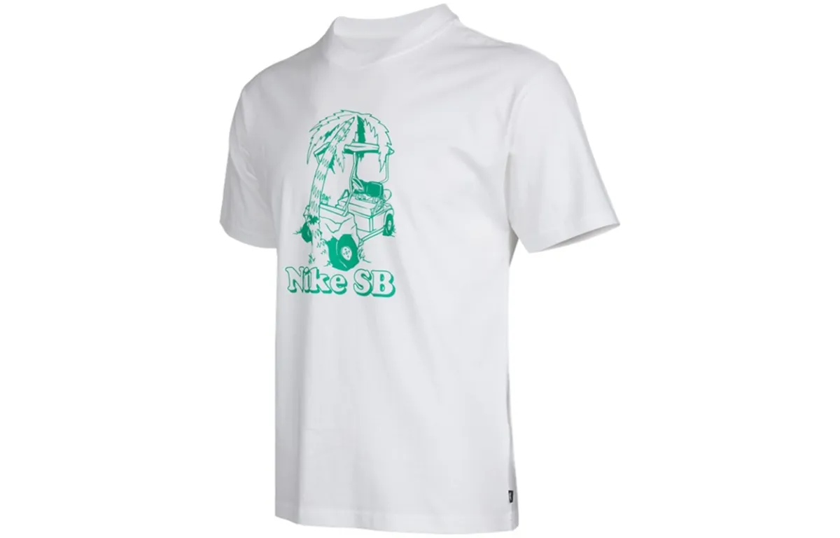 Nike SB Set-in Sleeve T-Shirt Men's White