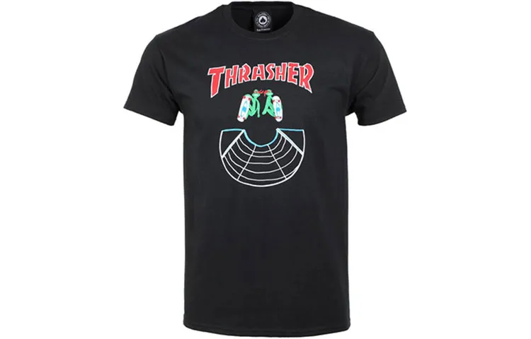 Thrasher T Shirt Unisex Black US Version