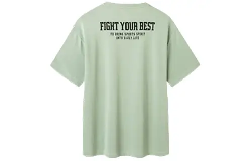ANTA Variety Training Collection T Shirts Men's Stone Green Crew Neck Thin Straight Fit