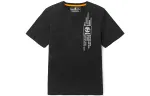 Timberland T Shirts Men's Black Crew Neck Moderate Straight Fit