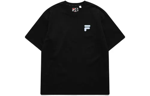 FILA FUSION Sports Life Collection T Shirt Unisex Black