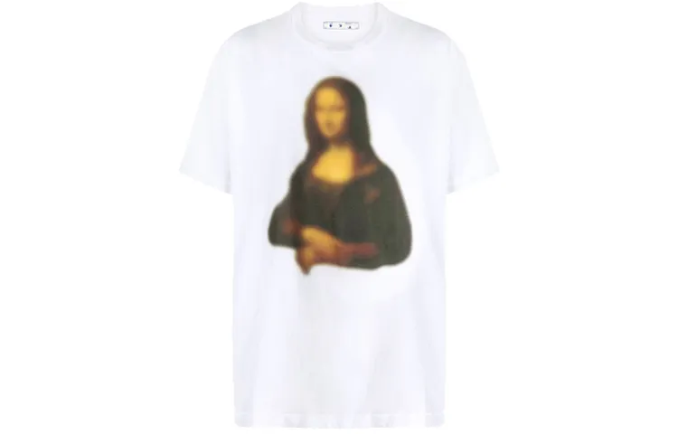 OFF WHITE Mona Lisa Series T Shirt Men's